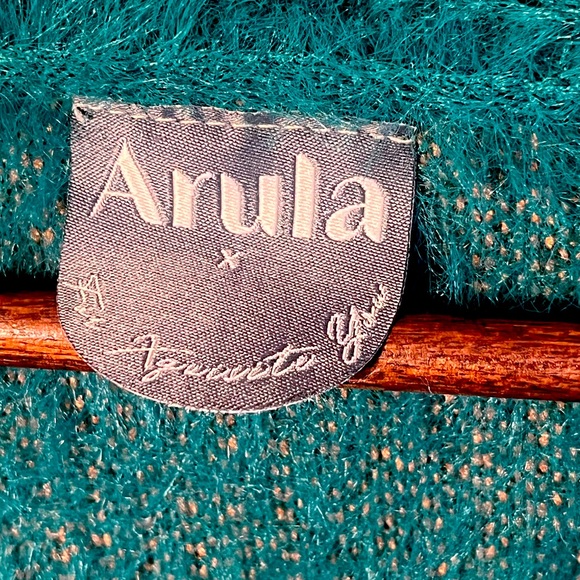 😍Arula Turquoise Chevron Sweater😍 - Picture 3 of 16